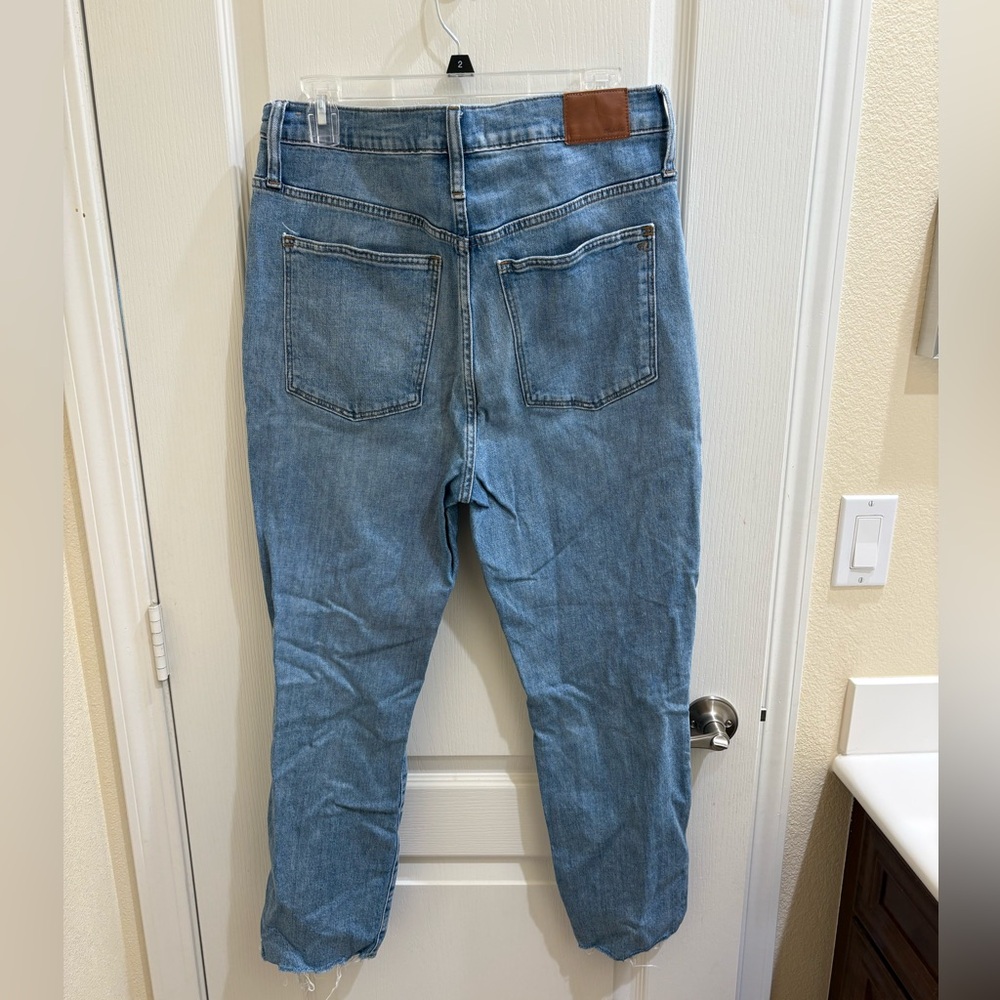 Madewell High-Rise Slim Crop Boyjean - Picture 4 of 6